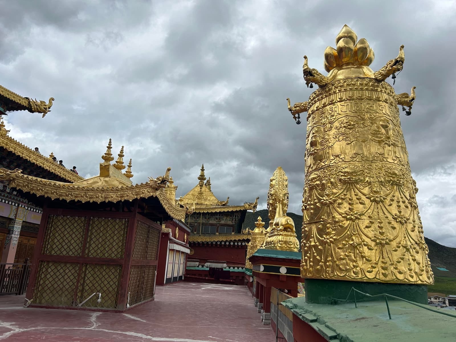 Turn the Giant Prayer Wheel