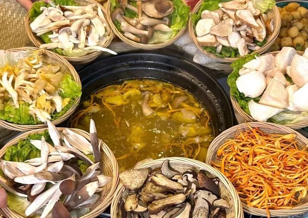 Savor Wild Mushroom Hotpot